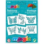 Papírové šablony sada D1 Motýli – Zboží Dáma