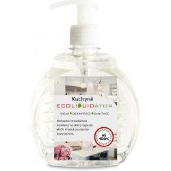 ECOLIQUIDÁTOR kuchyně čisticí a dezinfekční prostředek pumpička 500 ml Flower Power