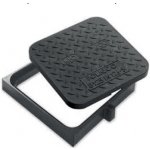 MIDAS KIO poklop z kompozitního materiálu 12,5t, DN 500x500 s plochým rámem do dlažby – Zbozi.Blesk.cz