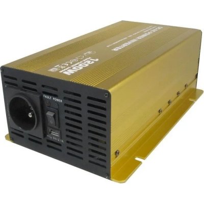 Solarvertech 12V/230V 1200W, Soluowill NP1200, čistá sinusoida | Zboží Auto