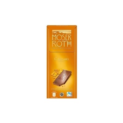 Moser Roth čokoláda mléčná s karamelem 125 g