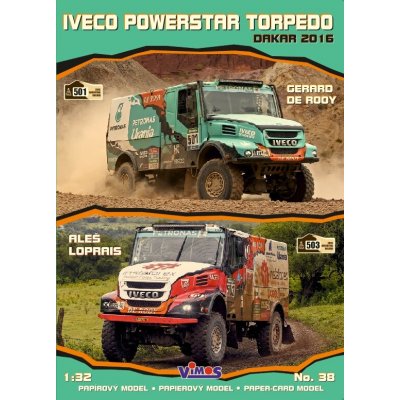 Iveco Powerstar Torpedo Dakar 2016 1:25 – Hledejceny.cz