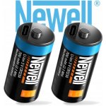 Nabíjecí Baterie Newell CR123A 123 700 mAh 2 ks USB-C Li-Ion | Zboží Auto