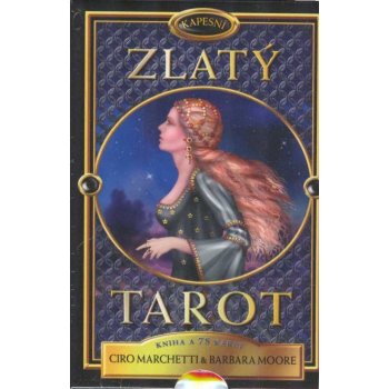 Zlatý tarot - Kniha a 78 karet - Barbara Moore; Ciro Marchetti