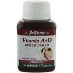 MedPharma Vitamín A + D 37 kapslí – Hledejceny.cz