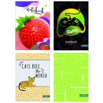 Concorde Záznamní kniha A6 čtvereček 100 listů – Zboží Dáma