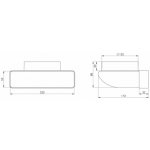 Europlast Větrací koleno KLD25 220 x 55mm D125 90° – Hledejceny.cz