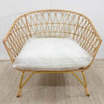 Bonami Essentials Ratanové zahradní křeslo Ratta, Hnědá, 87 x 80 x 76 cm – Hledejceny.cz