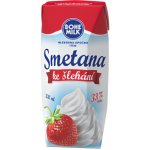 Bohemilk Smetana ke šlehání 33% 330ml – Zboží Mobilmania