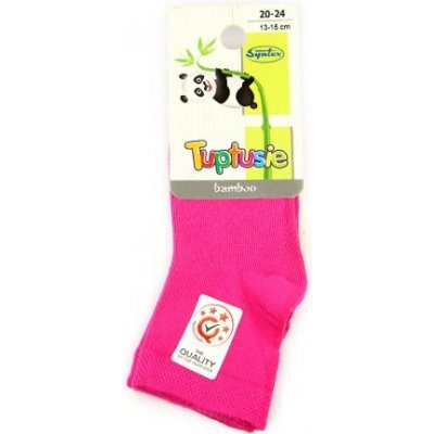 TupTusie dětské bambusové ponožky fuchsiové