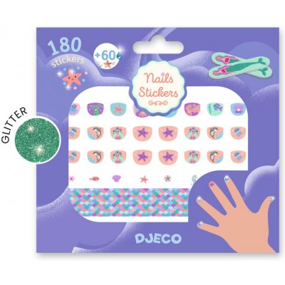 Djeco Samolepky na nehty Mořský svět – Zboží Dáma