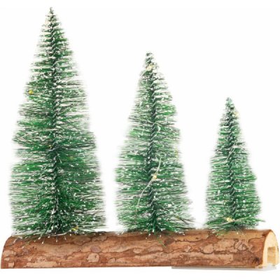 Dekorace MagicHome stromecky, plast, 12xLED tepla bila, 20x5x20 cm, 2xAAA – Hledejceny.cz