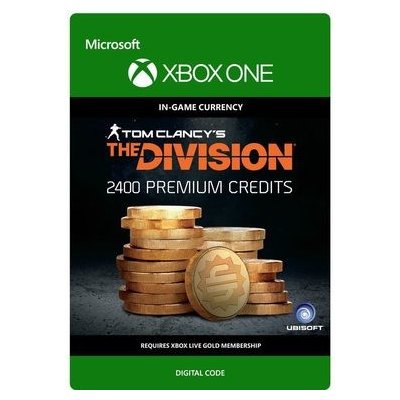 Tom Clancy's The Division: Currency pack 2400 Premium Credits – Zbozi.Blesk.cz