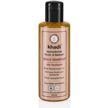 Khadí sprchový gel Neem & grapefruit 210 ml