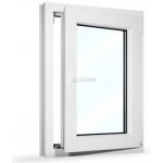 SkladOken.cz Okno jednokřídlé 60x80 cm bílé otevíravé i sklopné PRAVÉ – Hledejceny.cz