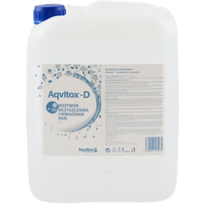 AQVITOX TECHNOLOGY Aqvitox-D roztok pro ošetření ran 5 l – Zboží Dáma