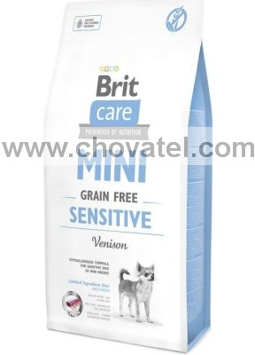 Brit Care Mini Grain-free Sensitive Venison 2 x 2 kg