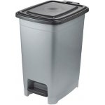 Keeeper Nášlapný ODPAD.KOŠ 40 L, SVĚTLE STŘÍBRNÁ – Zboží Dáma