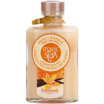 Farmona Magic Spa Honey & Vanilla mléko do koupele Natural Essential Oils and Sophisticated Care Ingredients which Come from the Plant World 500 ml