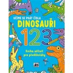 Kniha aktivit pro předškoláky Učíme se psát čísla Dinosauři – Hledejceny.cz