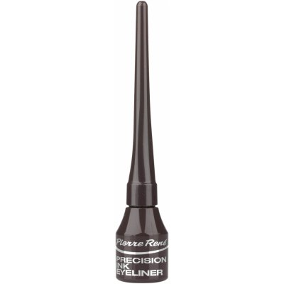 Pierre René Eyes Eyeliner inkoustové oční linky 1 Black Precision Ink Eyeliner 3 ml – Zboží Mobilmania