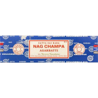 Sai Baba Nag Champa Agarbatti vonné tyčinky 100 g