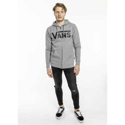 Vans MN VANS CLASSIC ZIP HOODIE II šedá – Zbozi.Blesk.cz