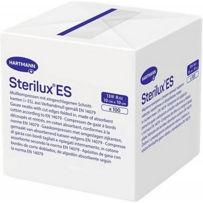 Hartmann Sterilux ES Gáza nesterilní 10 x 10 cm 100 ks – Sleviste.cz