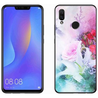 Pouzdro mmCase Gelové Huawei Nova 3 - květiny 4 – Zboží Mobilmania