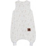 Baby Nellys Mušelínový spací vak s nohavičkami GOOSE Soft bílá – Hledejceny.cz