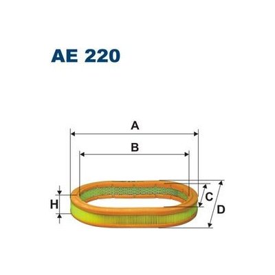 Vzduchový filtr Filtron AE220 – Hledejceny.cz