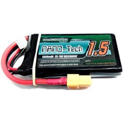 Bighobby Li-pol baterie 1500mAh 2S 35C 70C -NANO Tech