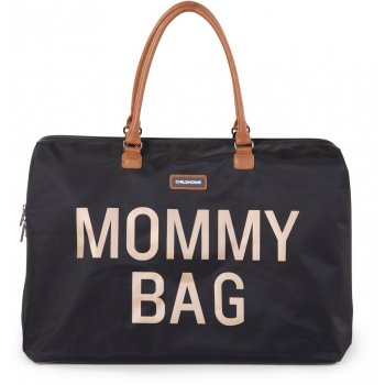 Childhome Mommy Bag Big černá zlatá