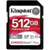 Paměťová karta Kingston SDXC 512GB SDR2V6/512GB