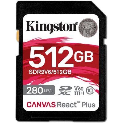 Kingston SDXC 512GB SDR2V6/512GB – Zboží Mobilmania