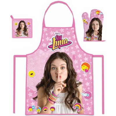 BrandMac Dívčí zástěra Soy Luna s chňapkou – Hledejceny.cz