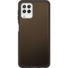 Pouzdro a kryt na mobilní telefon Samsung Samsung Clear Cover Galaxy A22 LTE Black EF-QA225TBEGEU