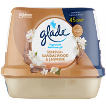 Glade Sensual Sandalwood & Jasmine vonný gel do koupelny 180 g
