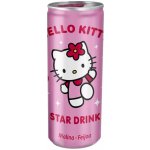 Hello Kitty Star drink nealkoholický nápoj s příchutí malina-feijoa a s vitamíny 250 ml – Hledejceny.cz