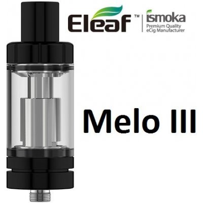 iSmoka Eleaf Melo 3 Clearomizér černý 4ml – Zboží Mobilmania