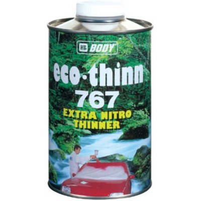 HB Body 767 ECO Thinner-nitro ředidlo balení 1l – HobbyKompas.cz