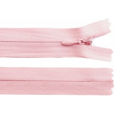 Spirálový zip skrytý No 3 délka 45 cm, malé, 136 pudrová – Hledejceny.cz