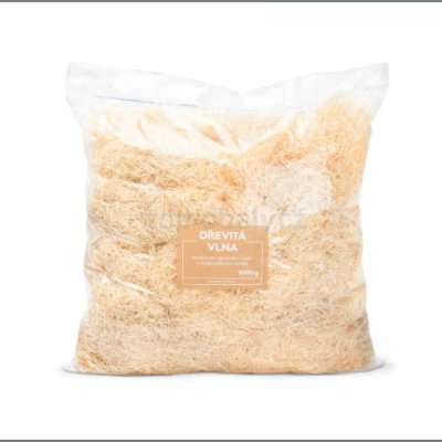 Pro Háčkování Dřevitá vlna 1000 g – Zboží Mobilmania