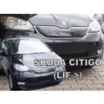 ŠKODA CITIGO facelift-ZIMNÍ CLONA HEKO PŘEDNÍ MASKY - horní 04074