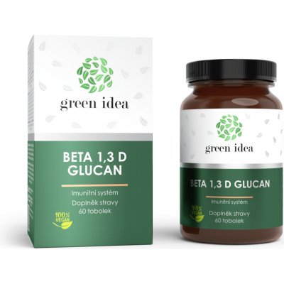 Green idea Bylinný extrakt Beta 1,3 D glucan 60 tablet – Hledejceny.cz