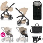 Petite&Mars SET XXL Icon 2v1 AIR Mocha Beige 2024 – Zboží Dáma