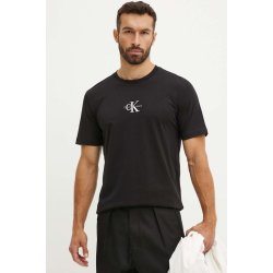 Calvin Klein Jeans bavlněné tričko černá s aplikací J30J325649