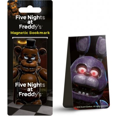 Five Nights At Freddy´s záložka magnetická (Freddy) – Hledejceny.cz