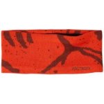 Arcteryx Grotto Headband Solaris/Sequoia červená – Zboží Dáma