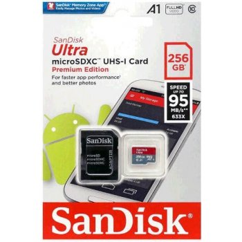 SanDisk microSDXC 256 GB UHS-I SDSQUAR-256G-GN6MA